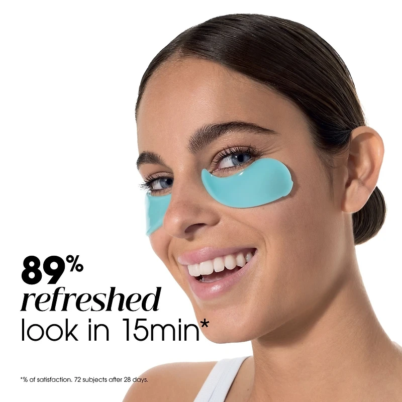 Patchs yeux lissants hydro-gel au Bleuet BIO