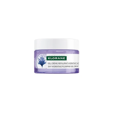 24H Hydrating plumping gel cream with ORGANIC Cornflower
