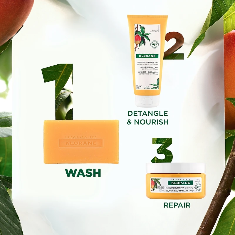Shampooing en barre à la Mangue - Nutrition