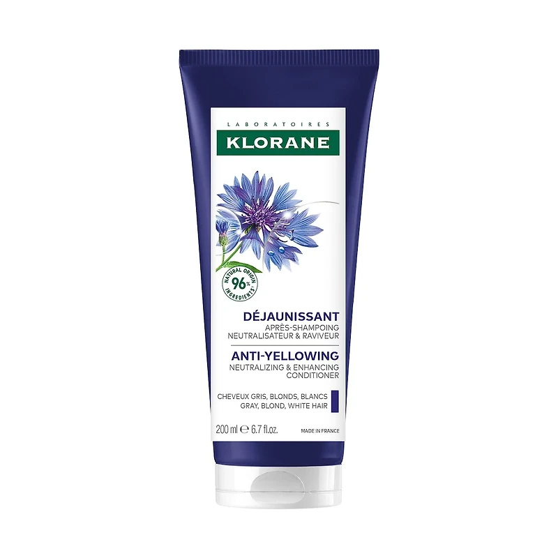 Anti-Yellowing Conditioner with ORGANIC Centaury - Grey and blond hair