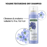 Dry shampoo Volume with ORGANIC Flax - Fine, limp hair