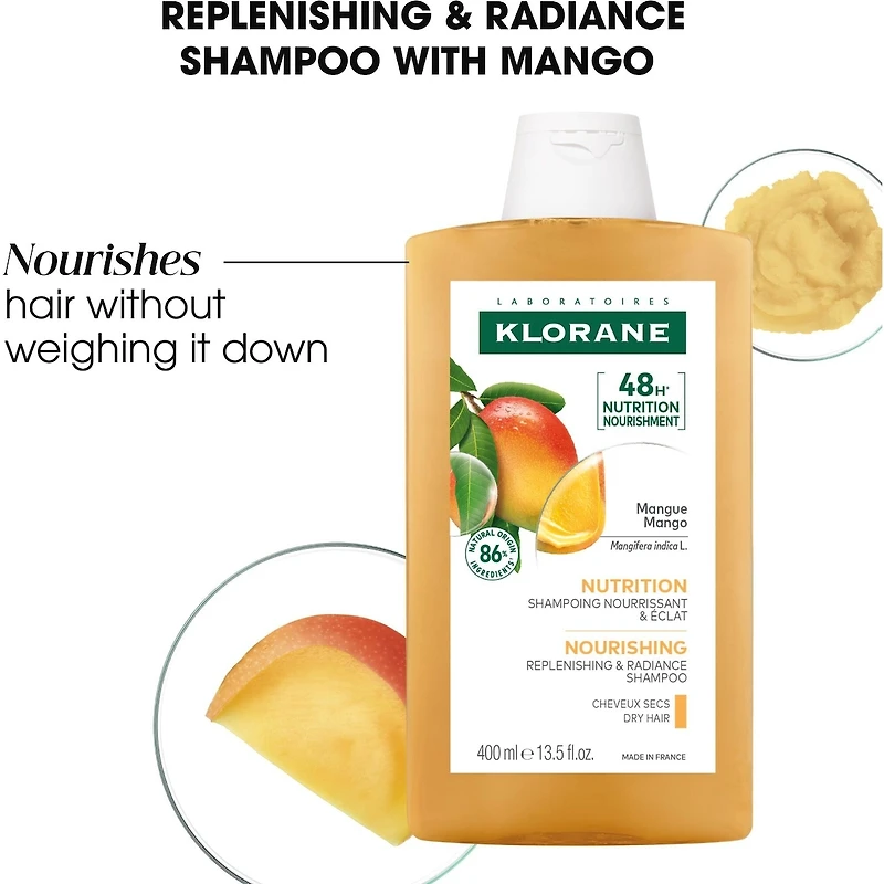 Shampooing Nutrition à la Mangue - Cheveux secs