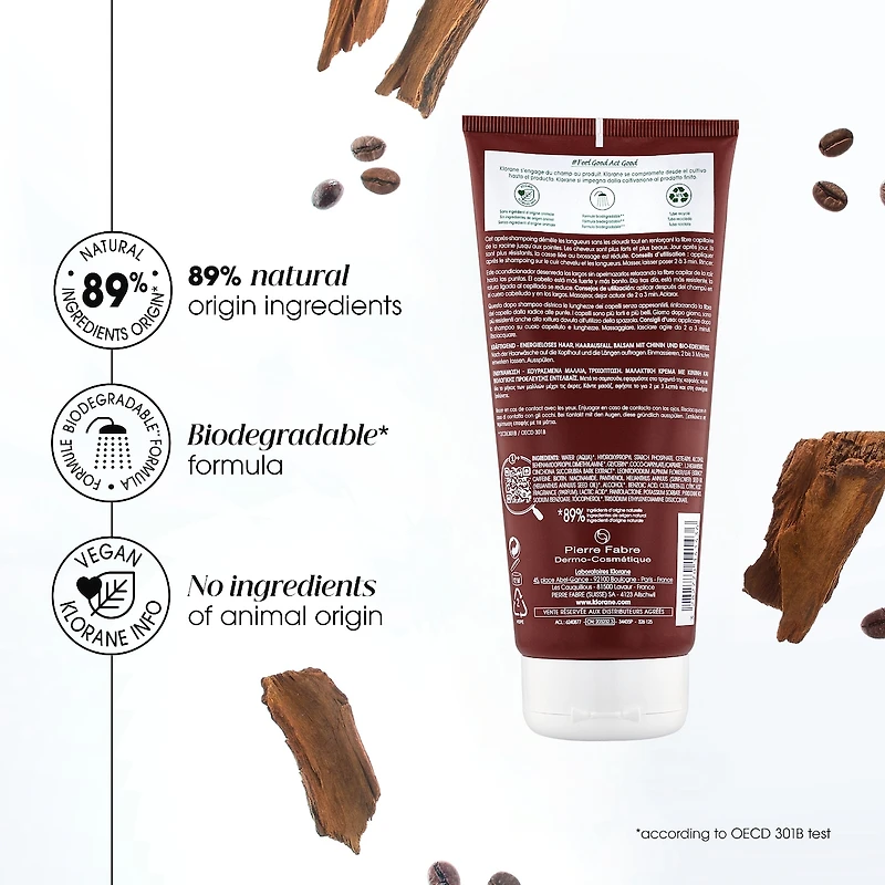 Revitalisant à la Quinine & Edelweiss BIO  - Fortifiant pour les cheveux clairsemés