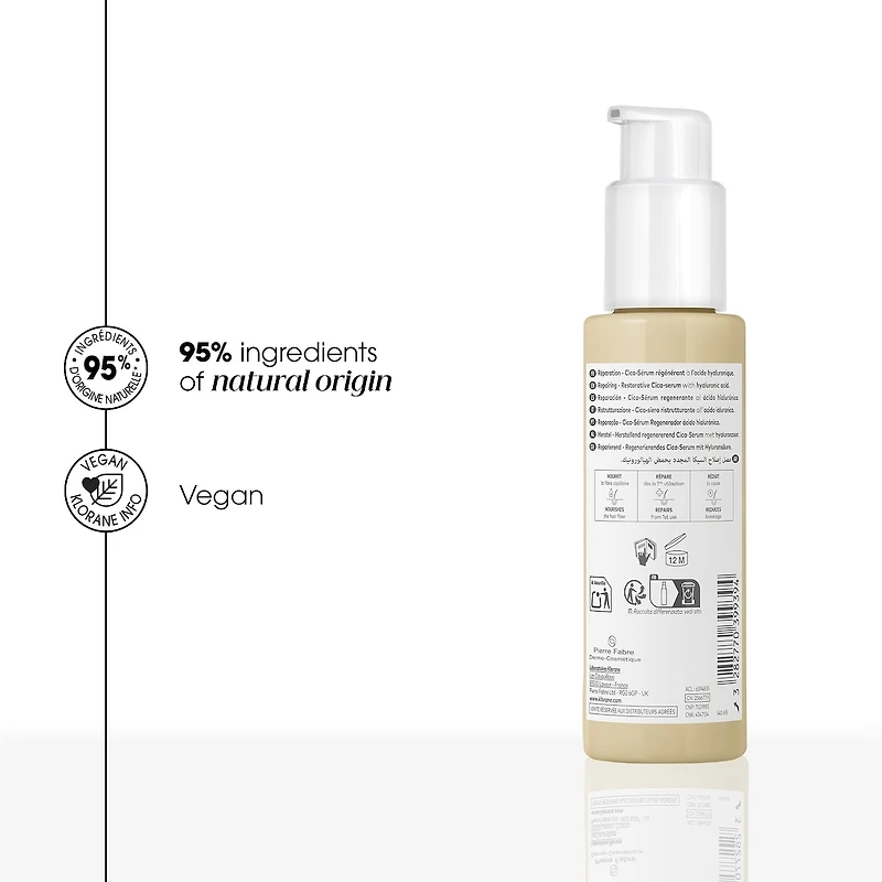 Cica-Serum with ORGANIC Cupuaçu & Hyaluronic Acid- Repairing - Very Dry Hair