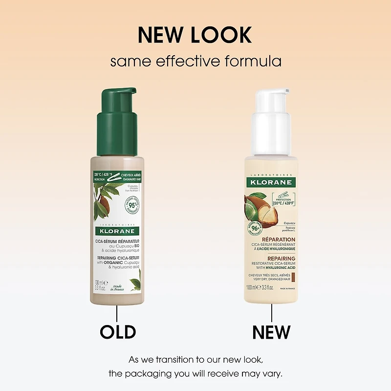 Cica-Serum with ORGANIC Cupuaçu & Hyaluronic Acid- Repairing - Very Dry Hair