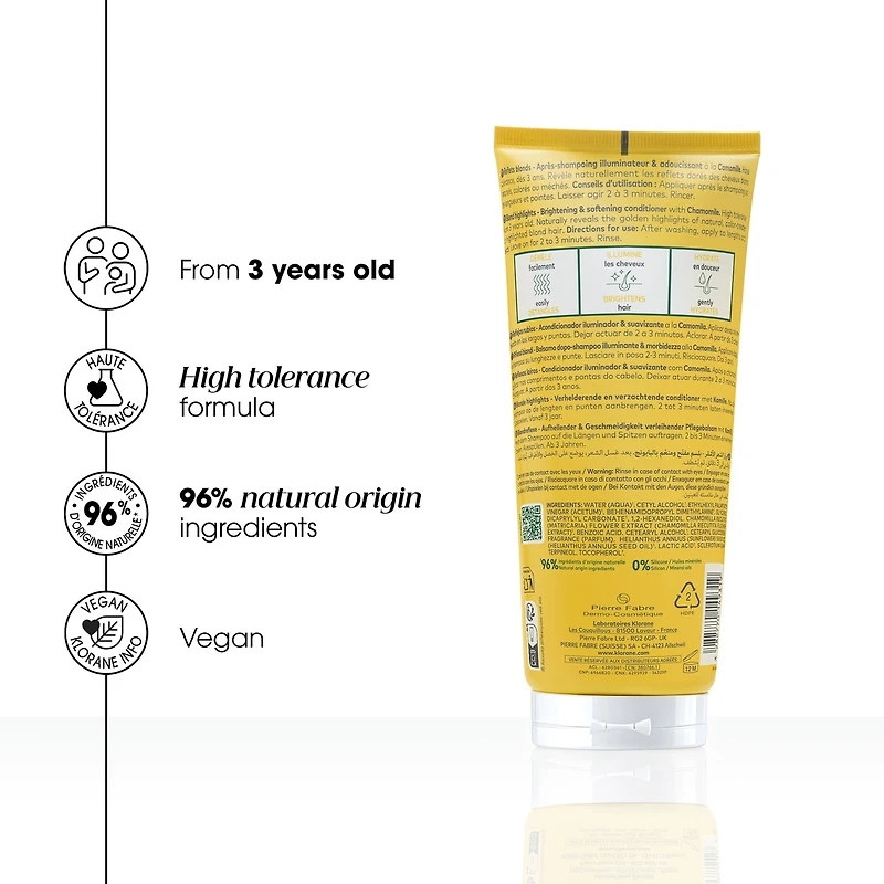 Conditioning Balm with Chamomile - Blond highlights enhancing