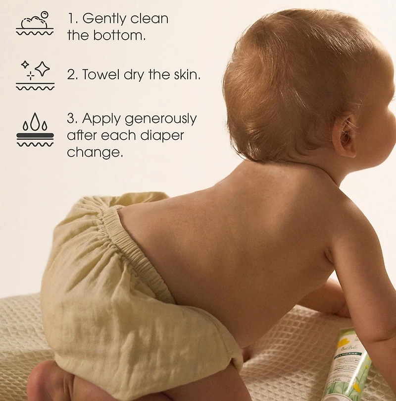 Diaper Change Cream with Organic Calendula - Diaper Area - Baby