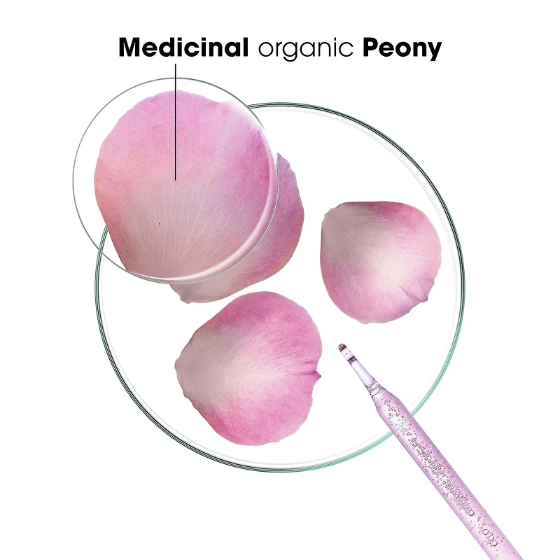 Soothing serum with ORGANIC Peony
