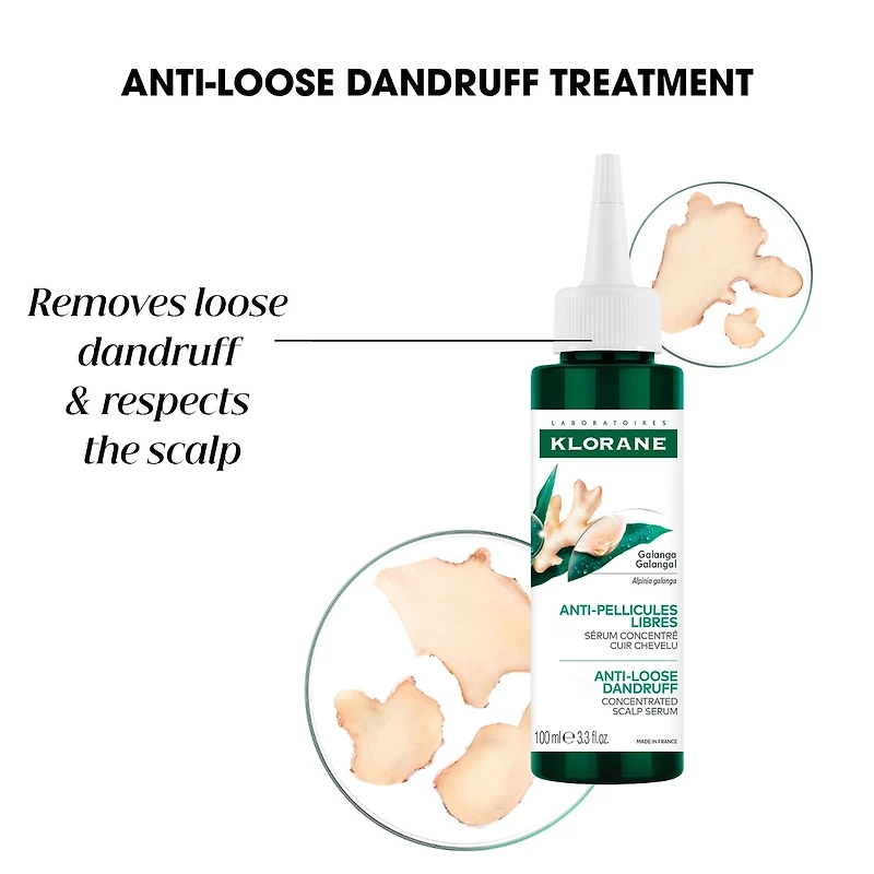 Concentrated Scalp Serum with Galangal - Anti-Loose Dandruff - High tolerance formula - 100 ml