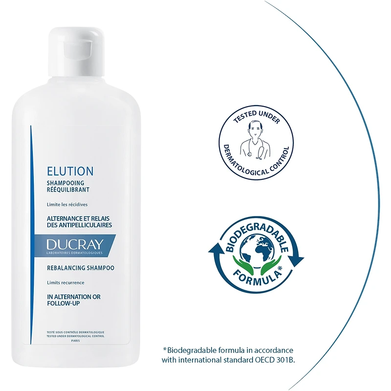 Elution shampooing rééquilibrant