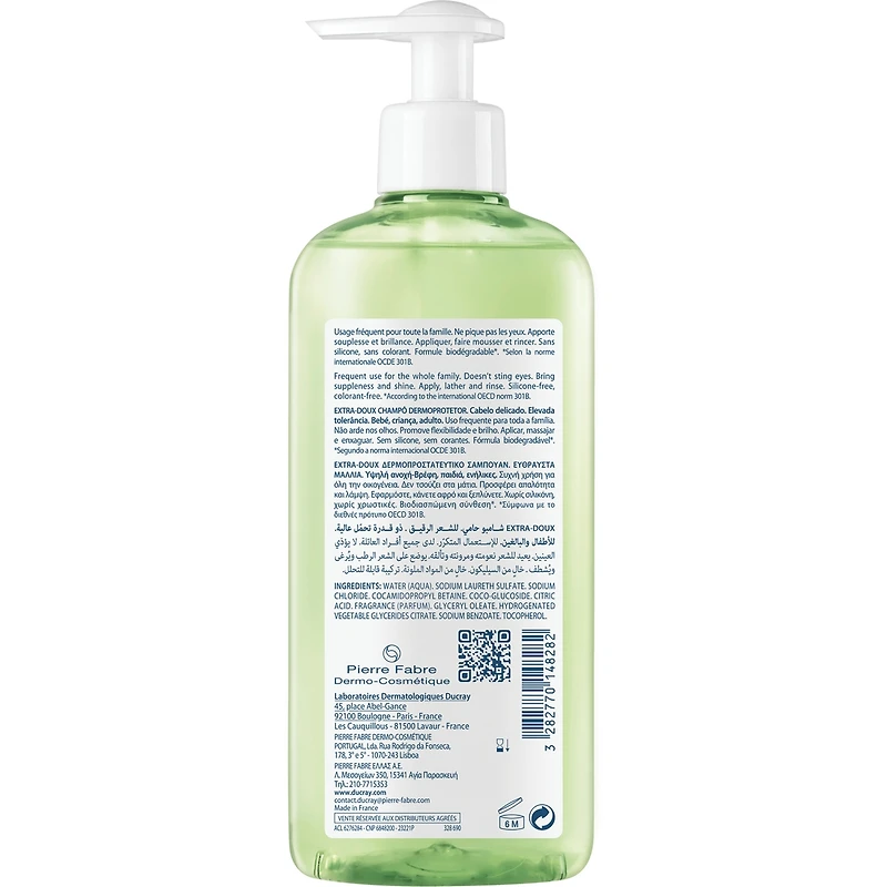 NOUVELLE FORMULE Extra-Doux Shampooing dermo-protecteur
