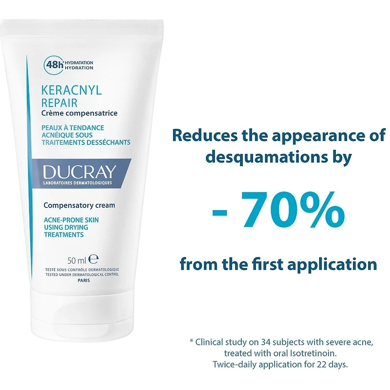 Keracnyl Repair - Crème compensatrice