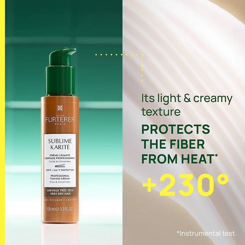 Sublime Karité - Crème Disciplinante Professionnelle - Cheveux Très Secs - Céramides