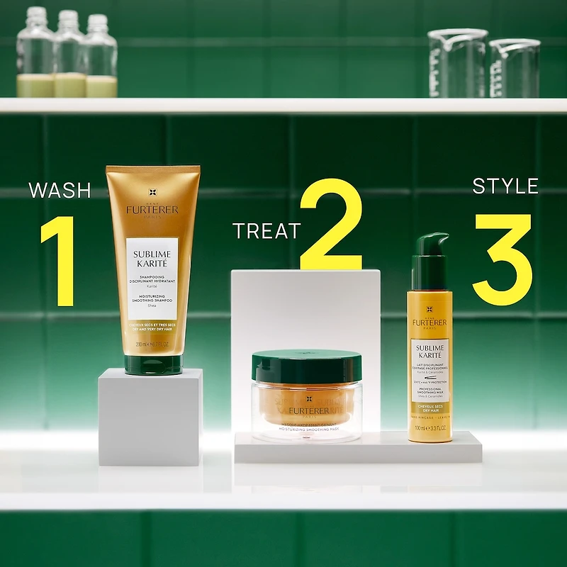 Sublime Karité - Masque Lissant Hydratant - Cheveux Secs - Beurre de Karité