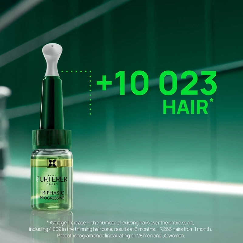 Triphasic - Sérum Triphasic Progressive -  Perte de densité Progressive, Chute de cheveux