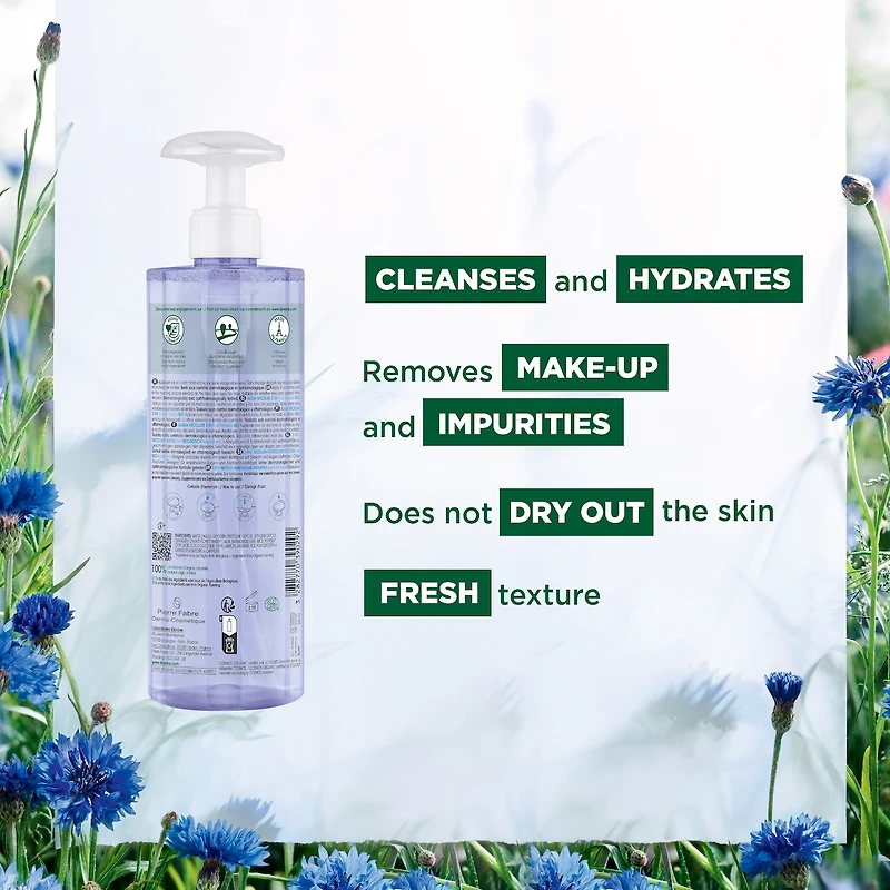 DUO Eau micellaire 3-en-1 au Bleuet BIO