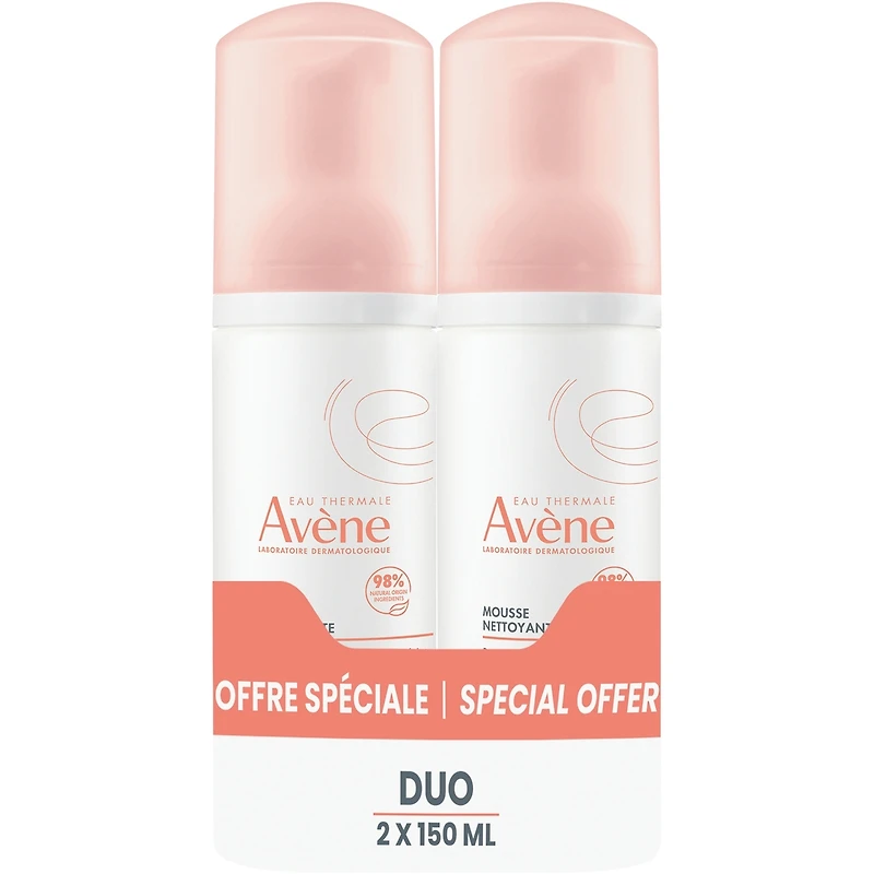 Cleansing foam duo