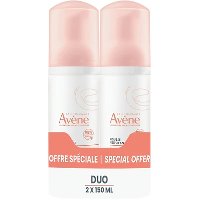 Cleansing foam duo