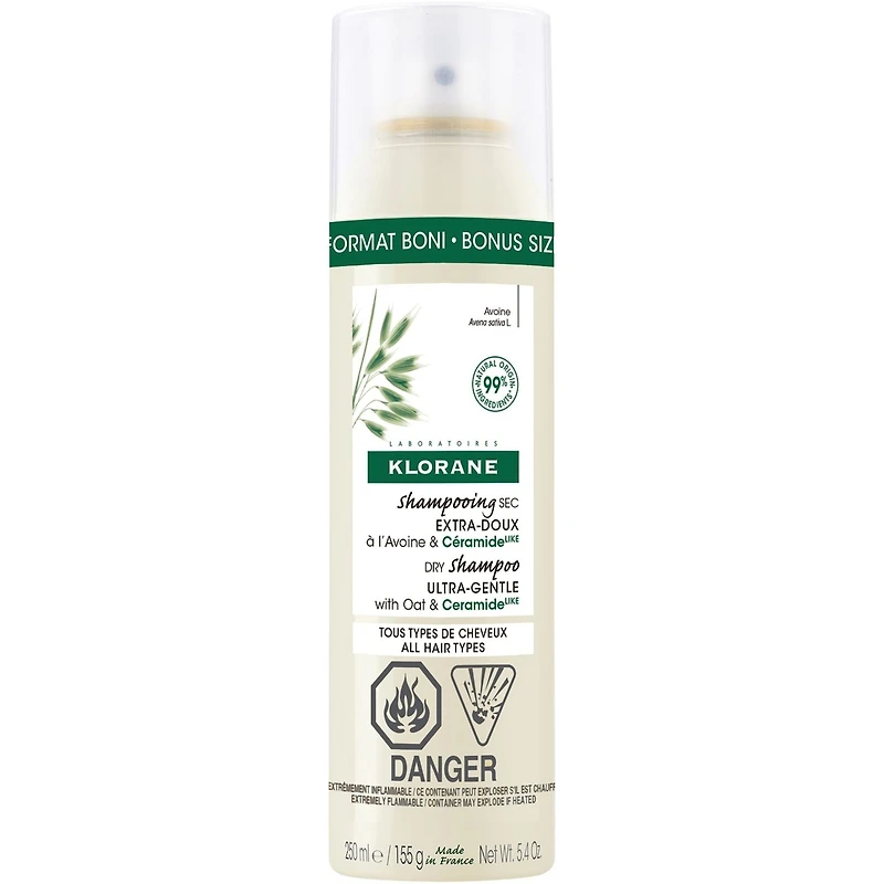 Shampooing sec extra-doux à l'Avoine et Céramideᴸᴵᴷᴱ FORMAT BONI