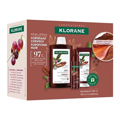 Coffret Noël - Force cheveux - Quinine