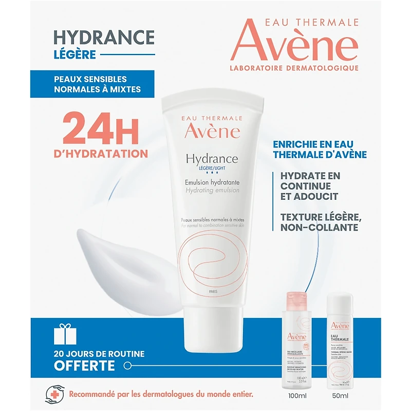 Coffret crème Hydrance Légère
