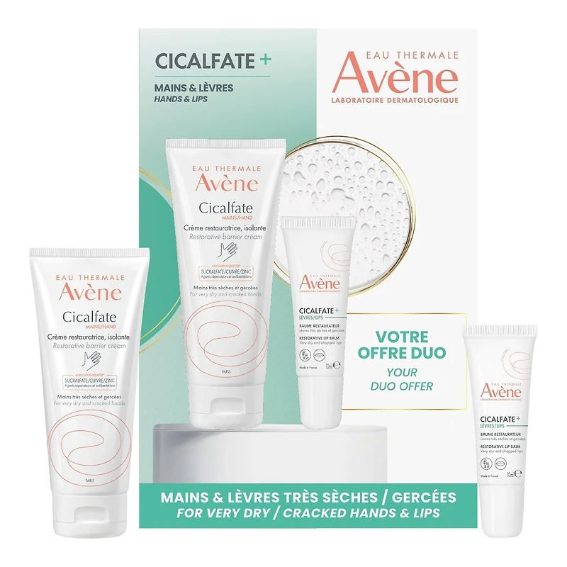 Routine des fêtes Cicalfate Mains et lèvres