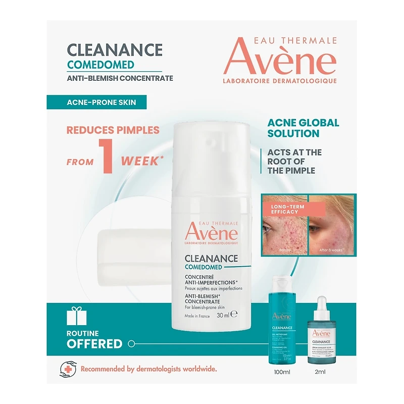 Coffret Cleanance Comedomed concentré anti-imperfections