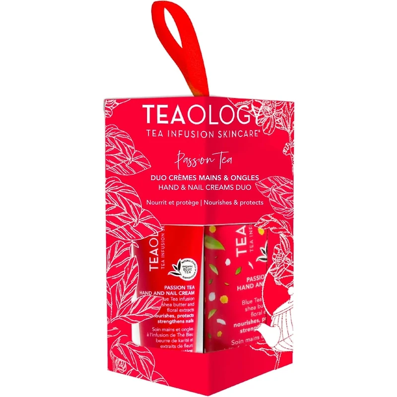 Coffret Cadeau Duo Crèmes pour les Mains et les Ongles Passion Tea