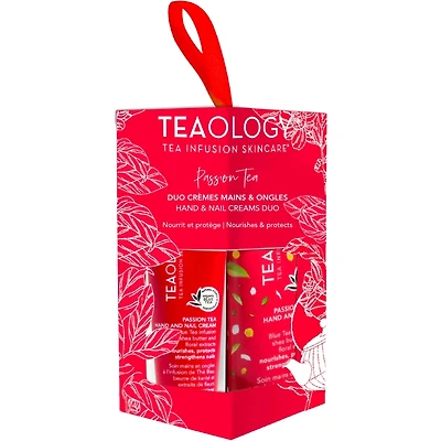 Coffret Cadeau Duo Crèmes pour les Mains et les Ongles Passion Tea
