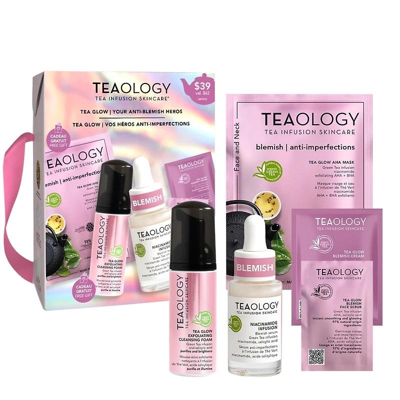 Teaology Tea Glow | Your Anti-Blemish Heroes