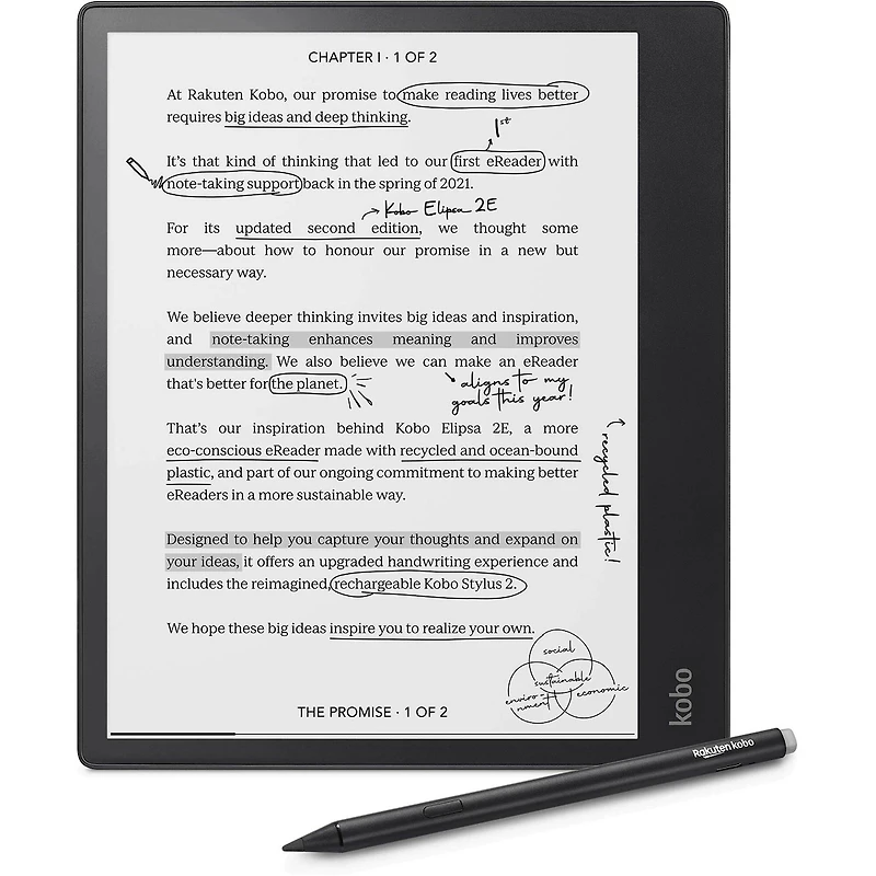 Elipsa 2E avec Stylus 2