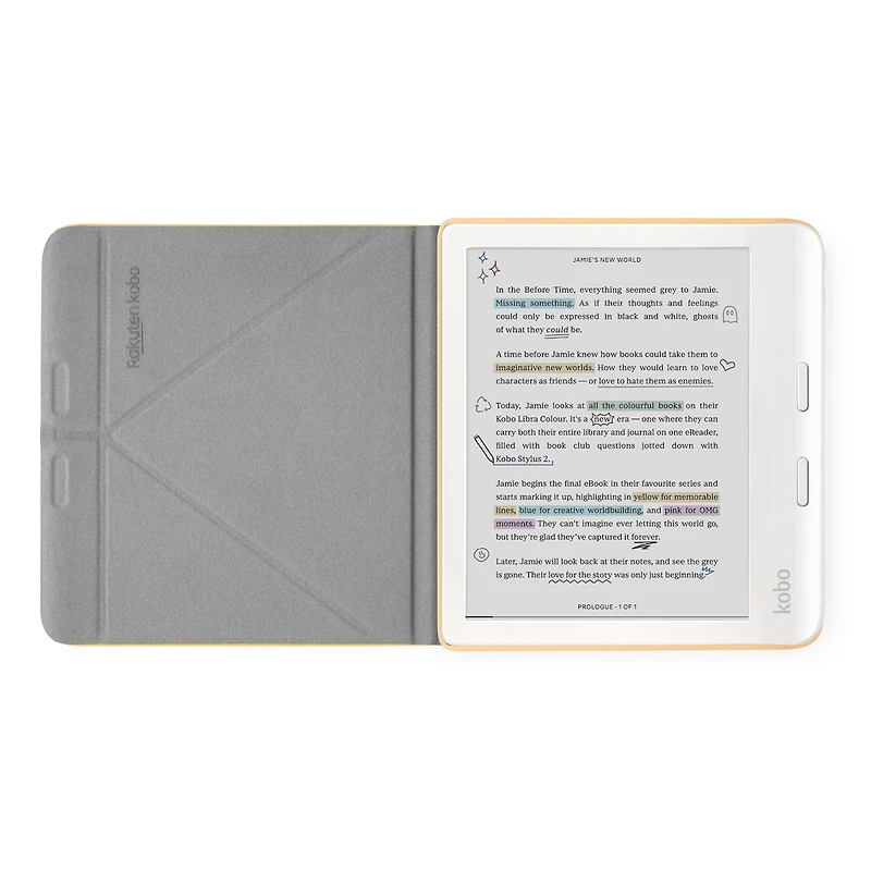 Étui SleepCover pour Libra Colour - Jaune Beurre