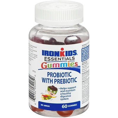 Essentials Gummies Probiotique avec Prébiotique