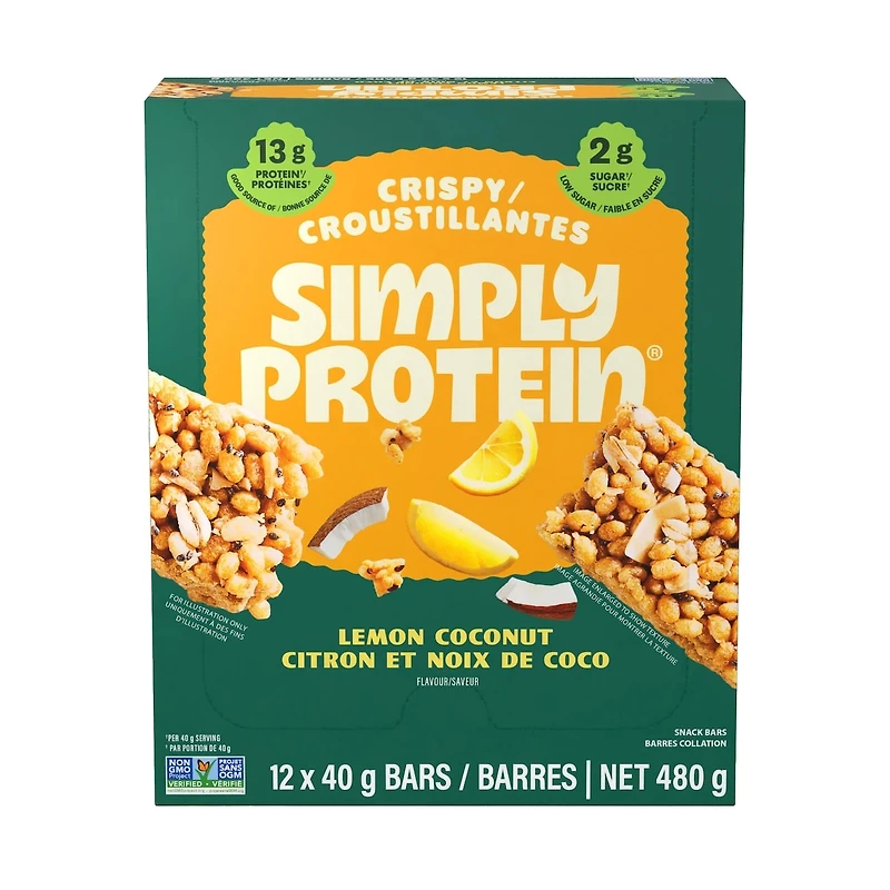 Croustillantes Citron et Noix De Coco