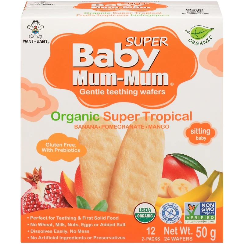 Baby Mum-Mum Bio Fruits tropicaux