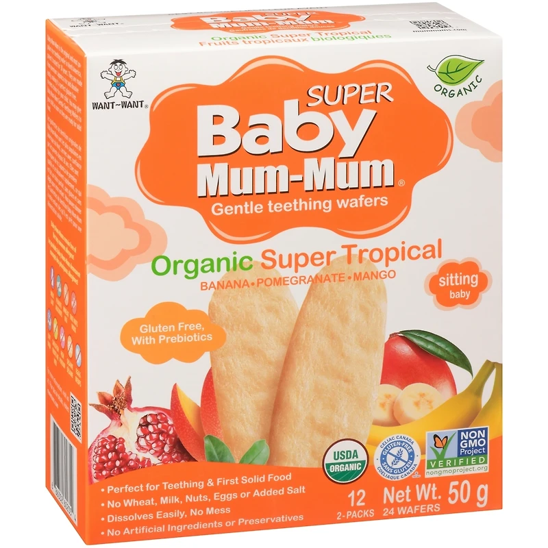 Baby Mum-Mum Bio Fruits tropicaux