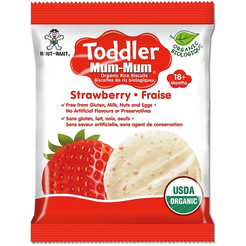 Toddler Mum Mum Organic Strawberry