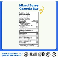 Mixed Berry Granola Bars