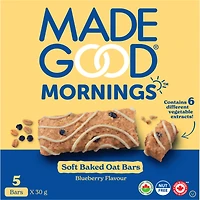 Barres moelleauses à l'avoine Saveur de bleuets