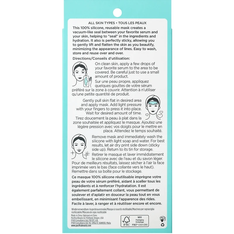 Masques Sourcils Réutilisables