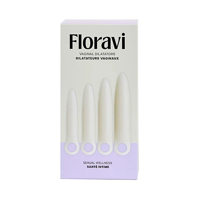 Pelvic Floor Exerciser Dilator Set, Full silicone, waterproof