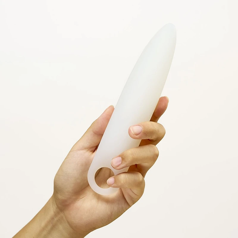 Pelvic Floor Exerciser Dilator Set, Full silicone, waterproof