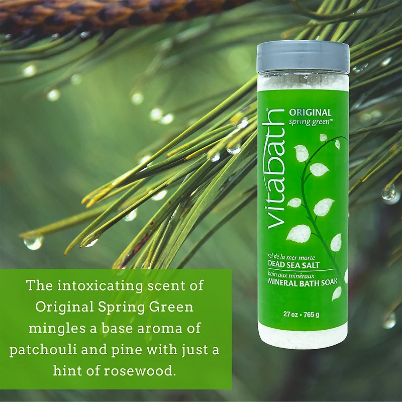 Original Spring Green Bain minéral de la Mer Morte
