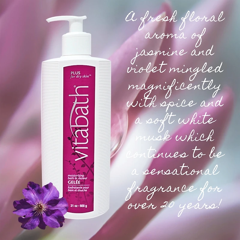 Plus for Dry Skin Gelée hydratante pour le bain et la douche