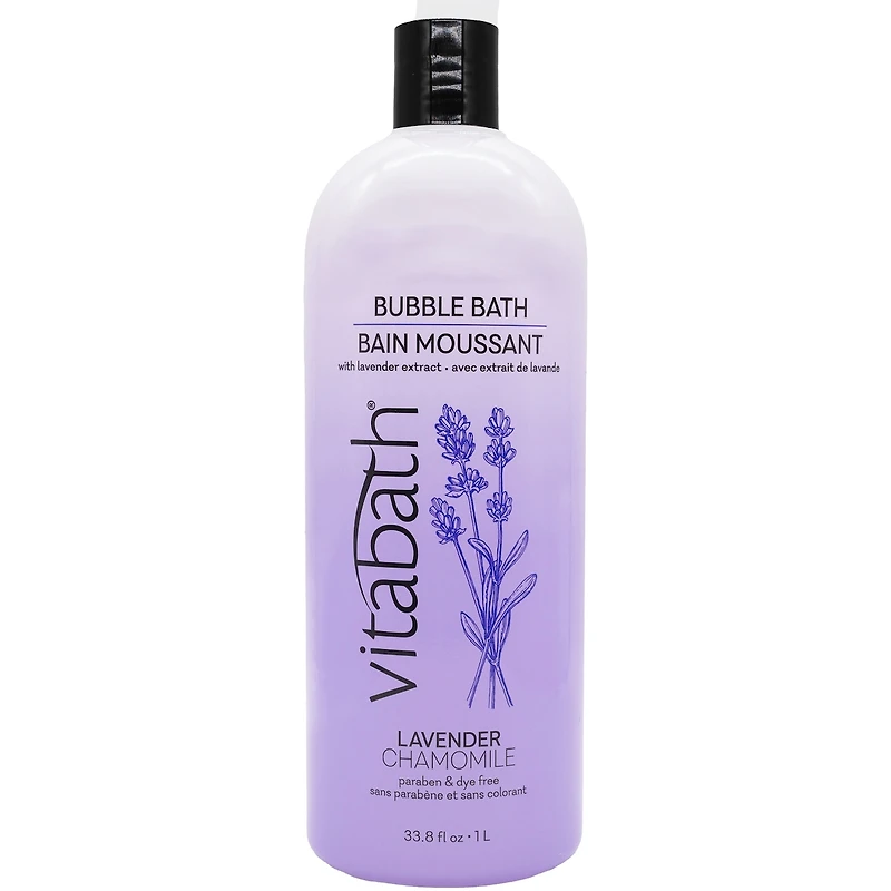 Lavender Chamomile Paraben & Dye Free Bubble Bath