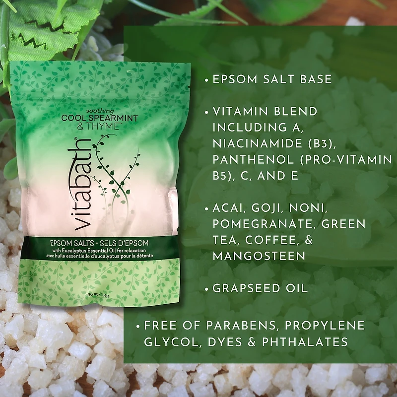 Cool Spearmint Epsom Salts