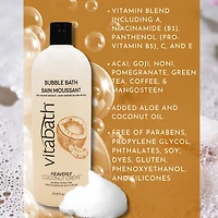 Heavenly Coconut Crème Paraben & Dye Free Bubble Bath
