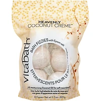 Heavenly Coconut Crème Bath Fizzies