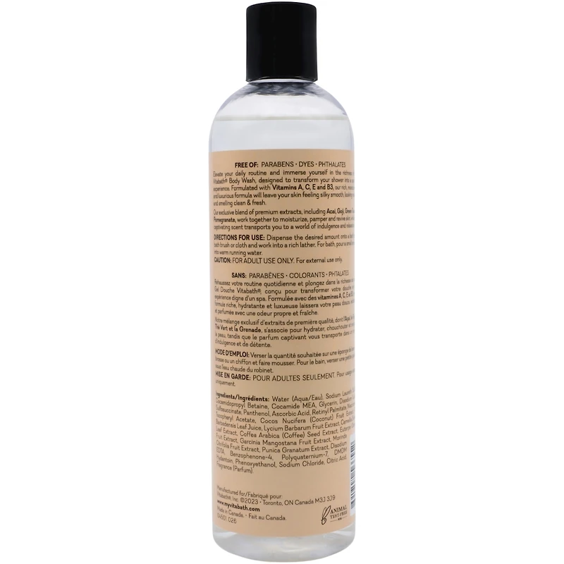 Heavenly Coconut Crème Paraben & Dye Free Mositurizing Body Wash