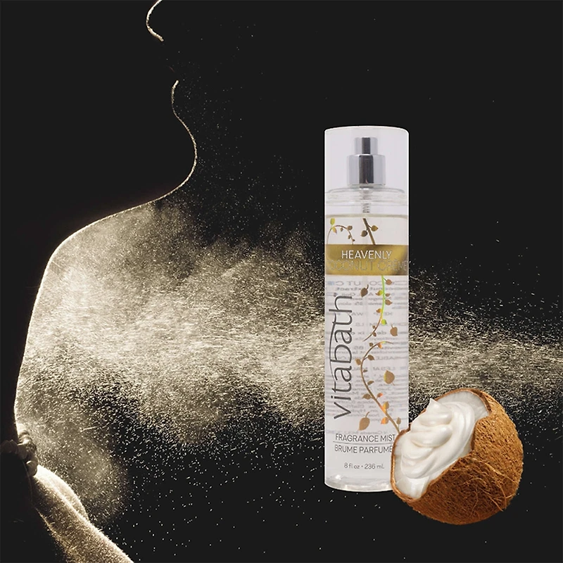 Heavenly Coconut Crème Alcohol & Dye Free Fragrance Mist